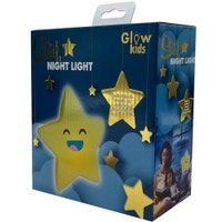 Glow Kids Star Night Light in Yellow