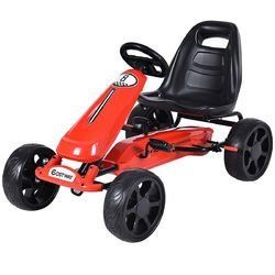 Outdoor Kids 4 Wheel Pedal Powered Riding Kart Car