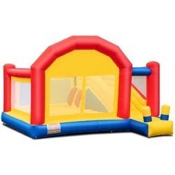 Inflatable Bounce House Slide Bouncer Castle without Blower