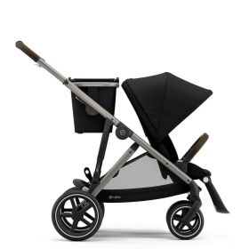 CYBEX Gazelle S Complete Stroller – Deep Black