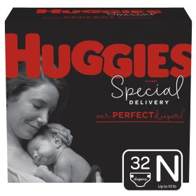 Huggies Special Delivery Hypoallergenic Baby Diapers Size Newborn; Count 32