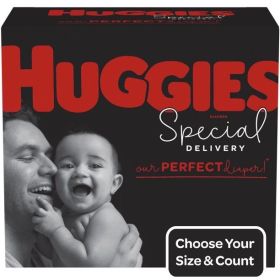 Huggies Special Delivery Hypoallergenic Baby Diapers Size Newborn; Count 66