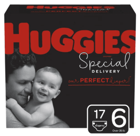 Huggies Special Delivery Hypoallergenic Baby Diapers; Size 6; 17 Ct; Jumbo Pack