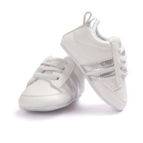 Baby Boy Girl Moccasins Shoes Infant PU Leather Non-slip Soft Newborn Sneakers (Option: 1-110)