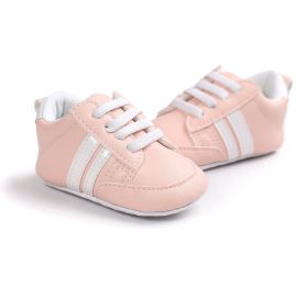 Baby Boy Girl Moccasins Shoes Infant PU Leather Non-slip Soft Newborn Sneakers (Option: 16-120)