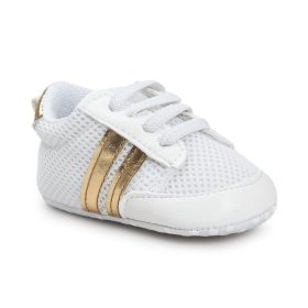 Baby Boy Girl Moccasins Shoes Infant PU Leather Non-slip Soft Newborn Sneakers (Option: 3-110)