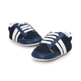 Baby Boy Girl Moccasins Shoes Infant PU Leather Non-slip Soft Newborn Sneakers (Option: 9-120)