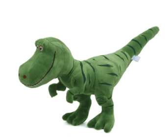 New Dinosaur Plush Toys Cartoon Tyrannosaurus Cute Stuffed Toy Dolls For Kids Children Birthday Gift (Option: Green-40cm)