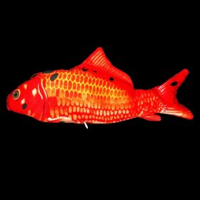 Without Cat Nip Version - Electric Jumping Fish Simulation Electric Fish Toy (Option: Red carp)