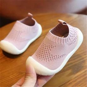 Toddler shoes (Option: 22-Dark pink)