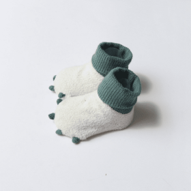 Warm baby socks (Option: White-L)