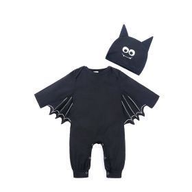 Batman Baby One Piece (Option: Black A-80cm)