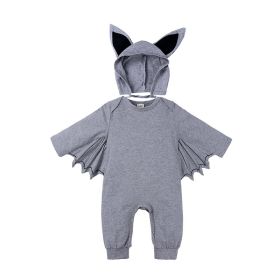 Batman Baby One Piece (Option: Light gray-70cm)